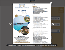 Tablet Screenshot of kchotelsresorts.com